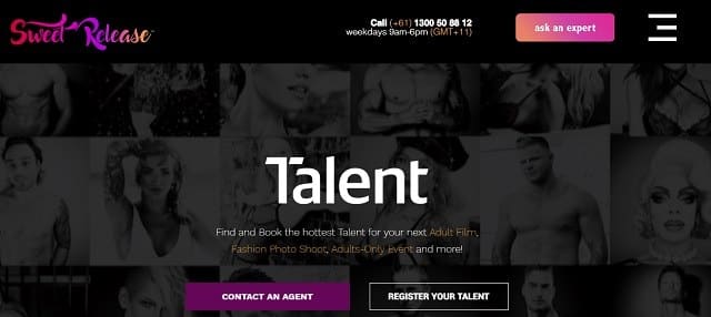 find work in the adult industry sweet release talent