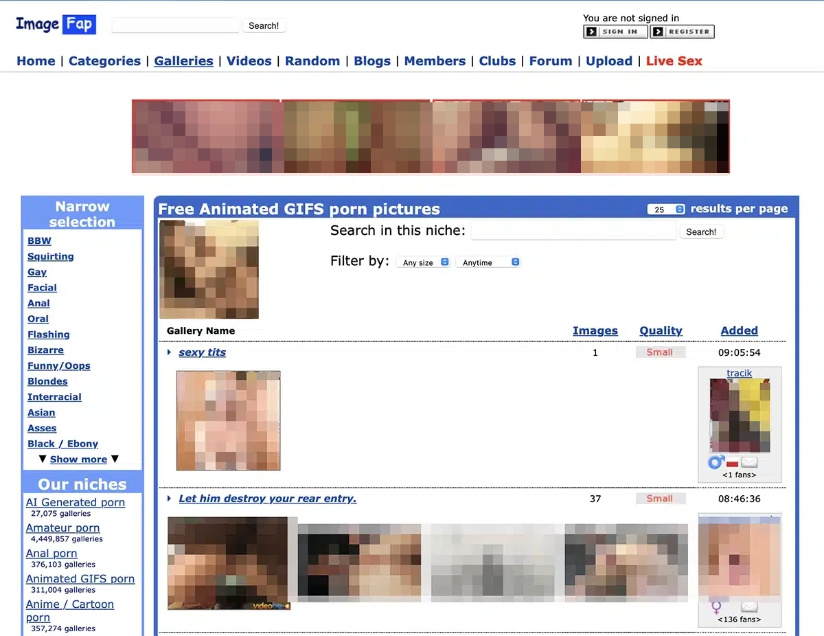 ImageFap animated GIFs