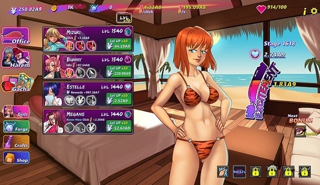 hentai clicker adult game review