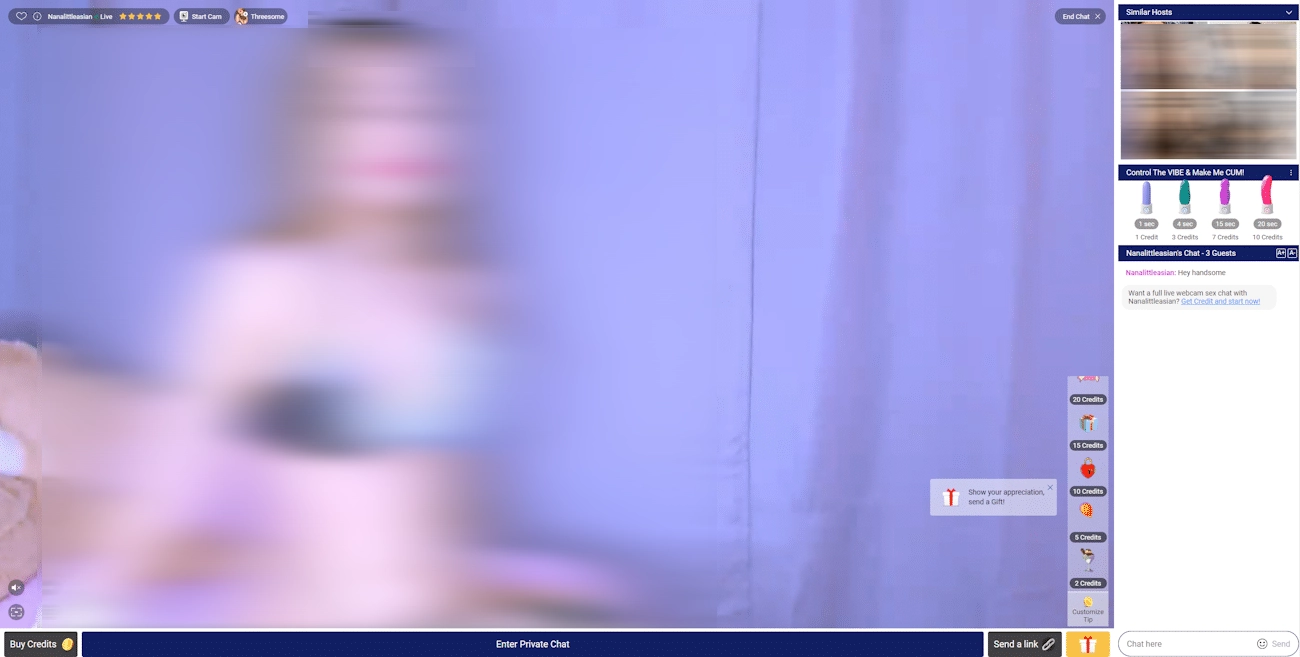 Desktop chat on IMLive