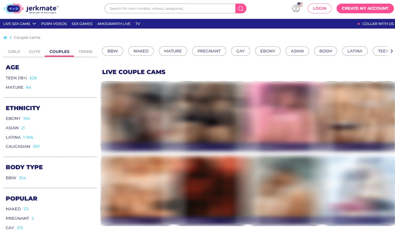 Jerkmate couple cams