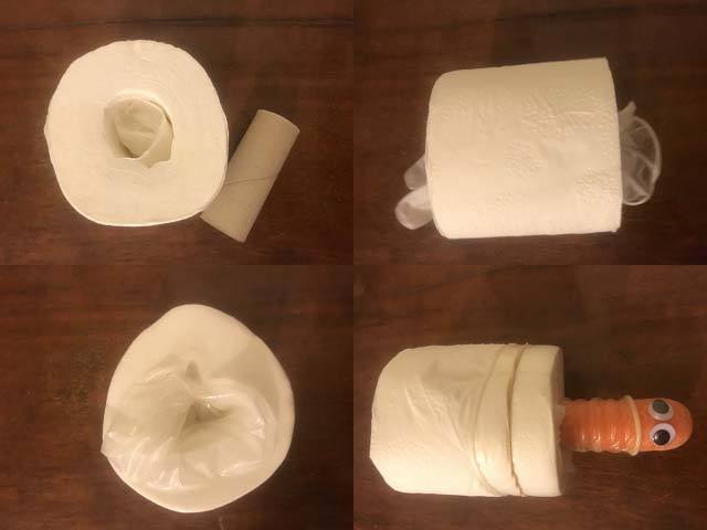 make your own fleshlight toilet roll