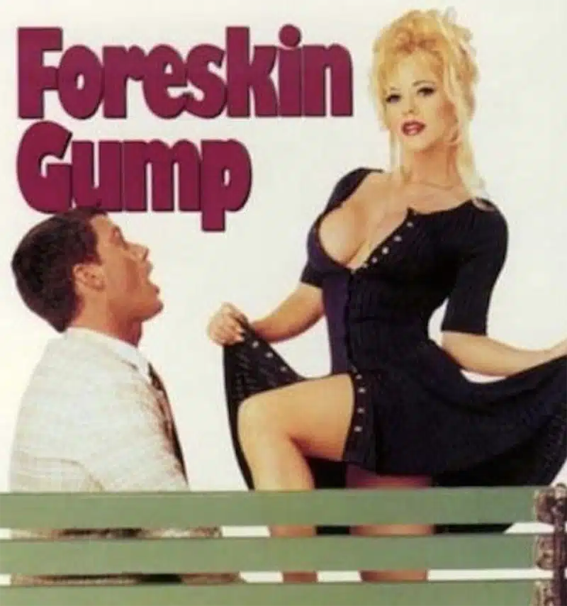 Foreskin Gump porn parody