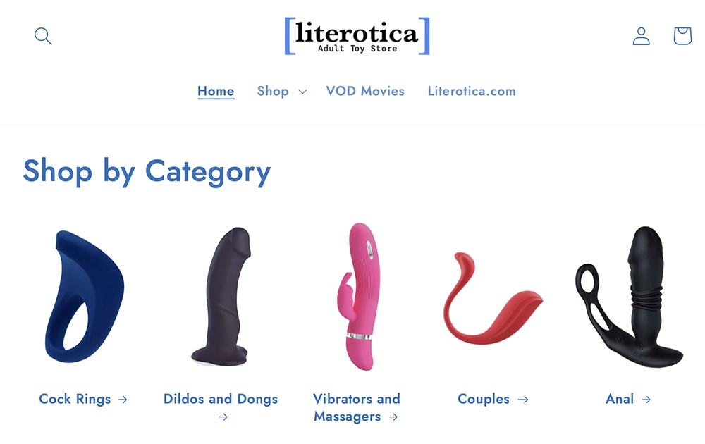 Literotica Adult Toy store