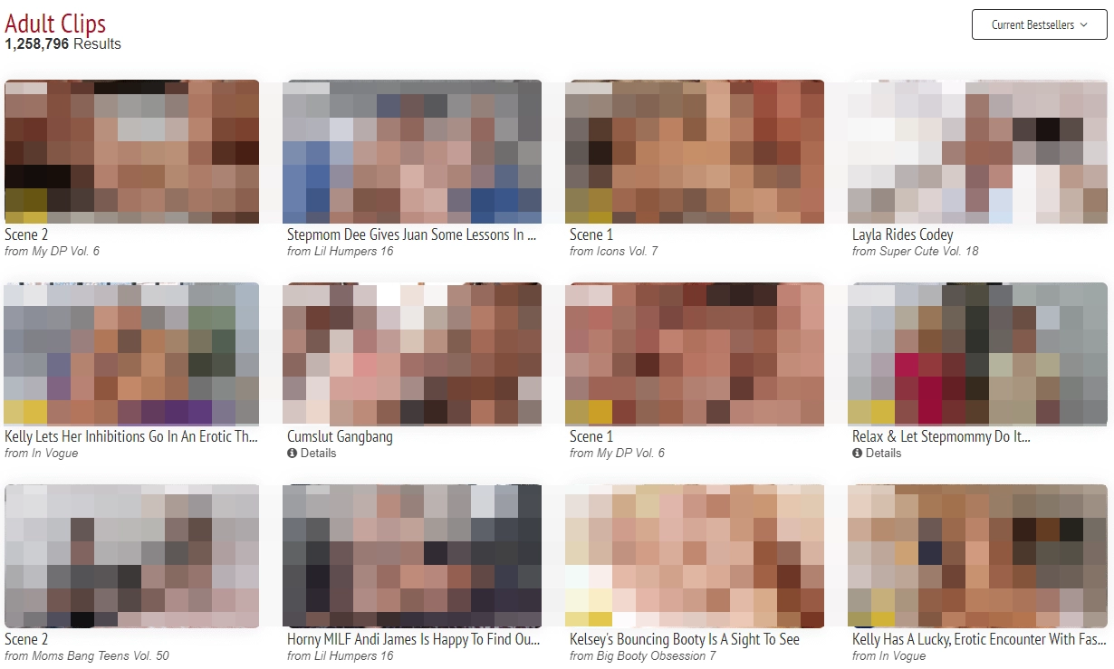 Channels on Adult Empire