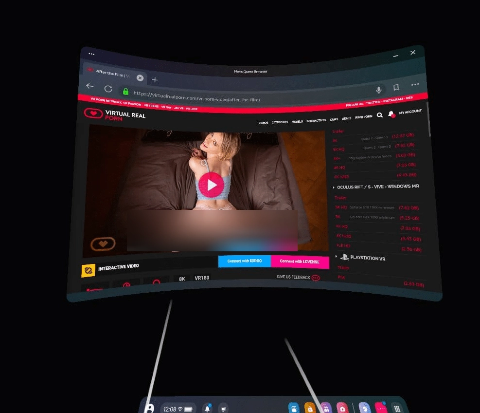 VRP Inside my headset