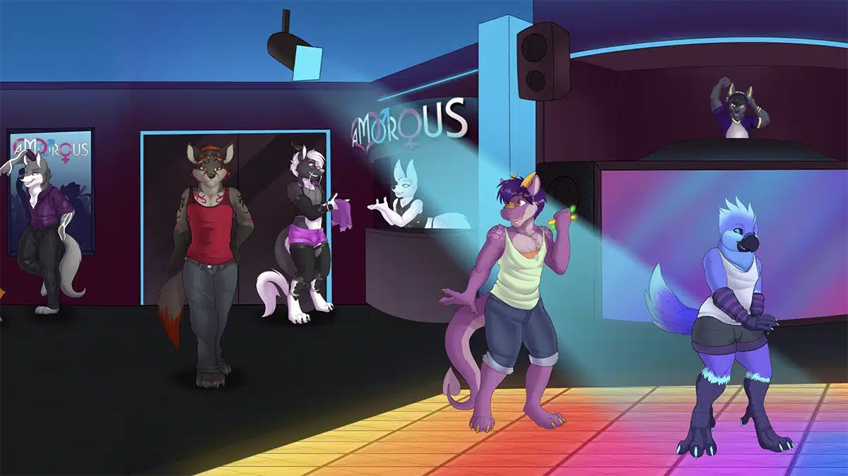 Furry dating sim Amorous
