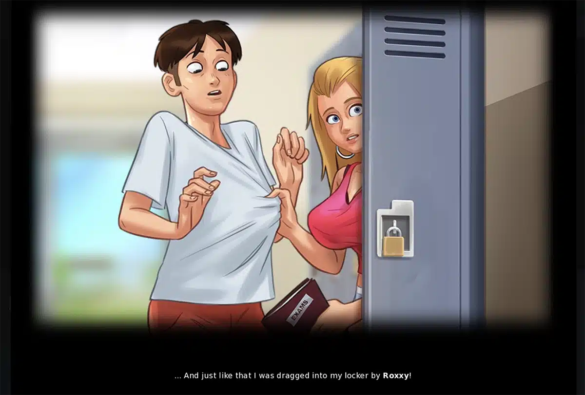 Summertime Saga visual novel