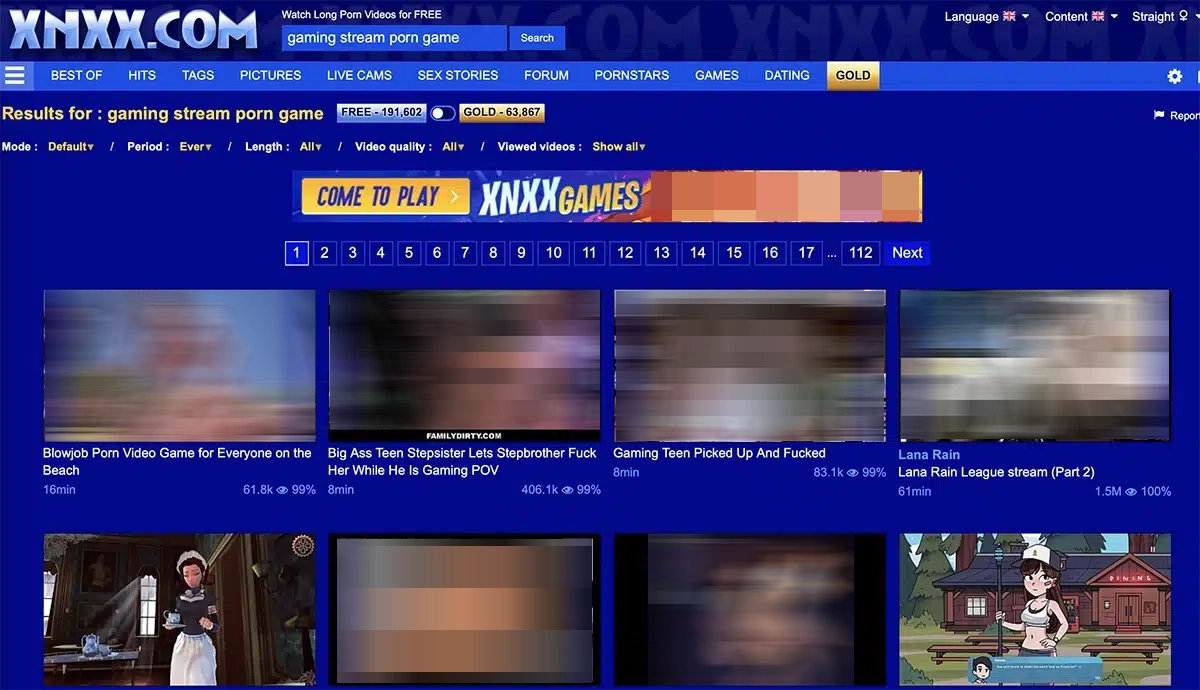 XNXX Game Streams