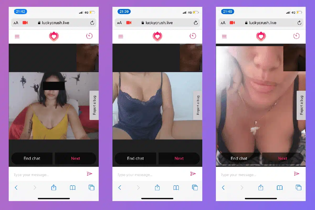 LuckyCrush sexchat Roulette site