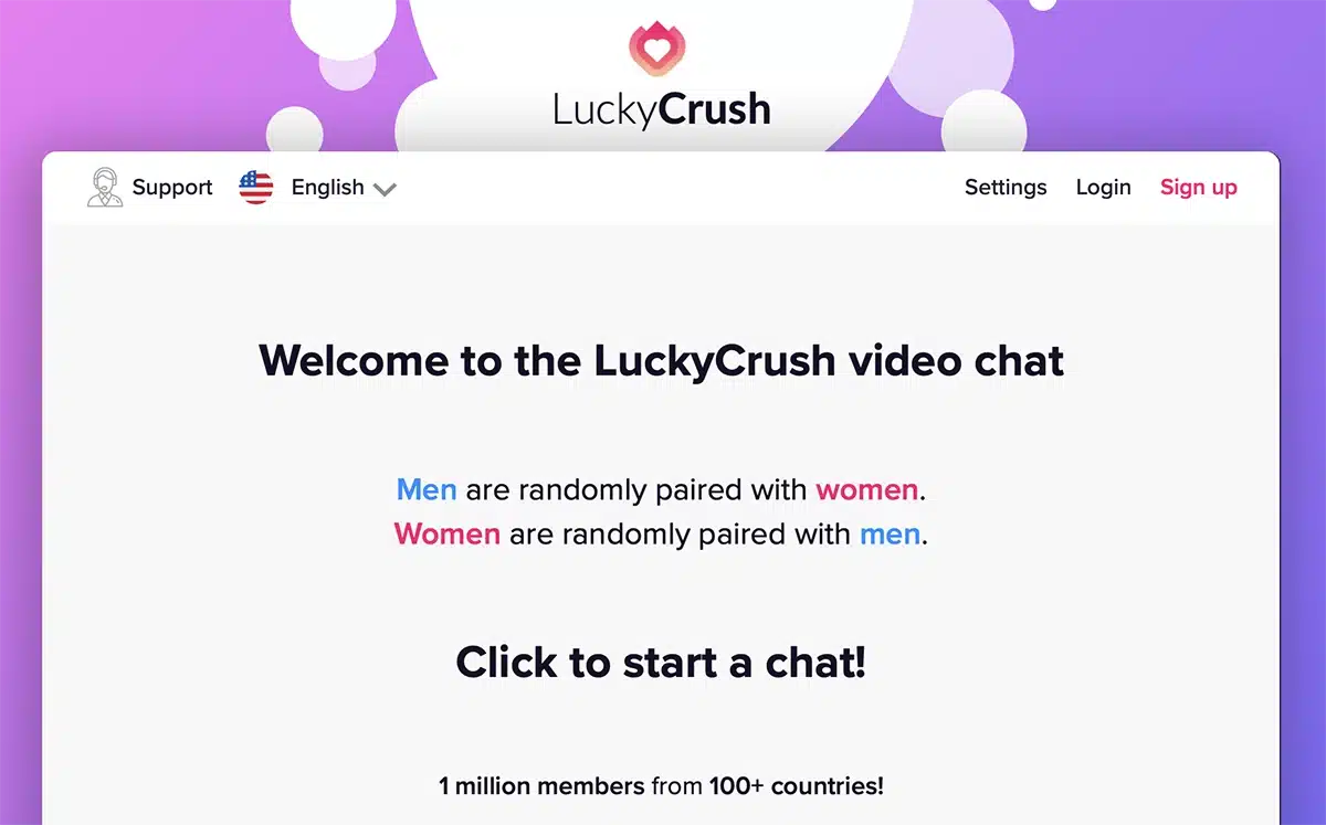 LuckyCrush Matchmaking