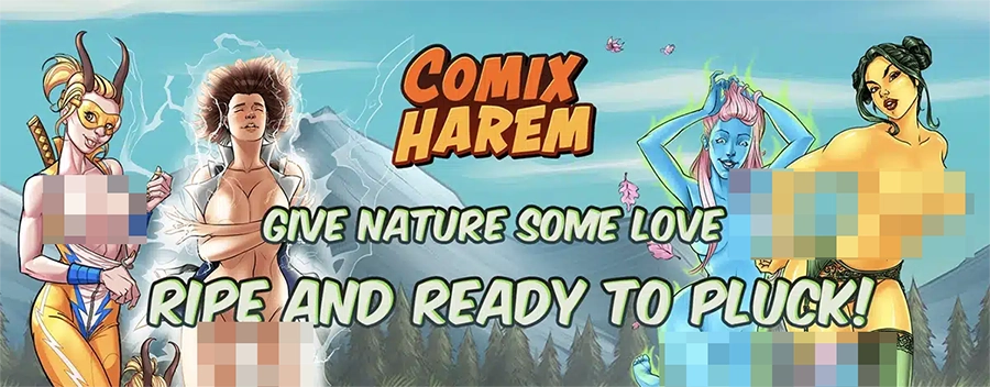 Comix Harem splash
