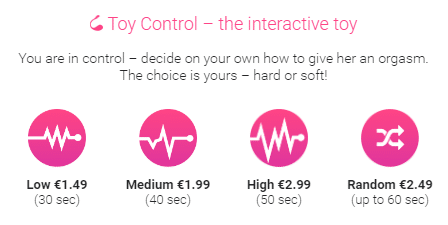 Toy control on VisitX