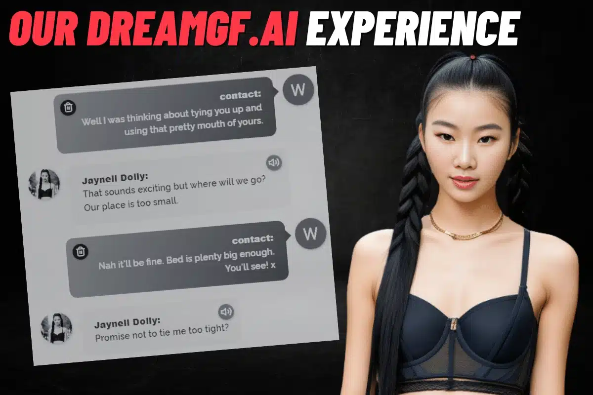 Our DreamGF Experience: We Tried Sexting A Virtual AI Girlfriend