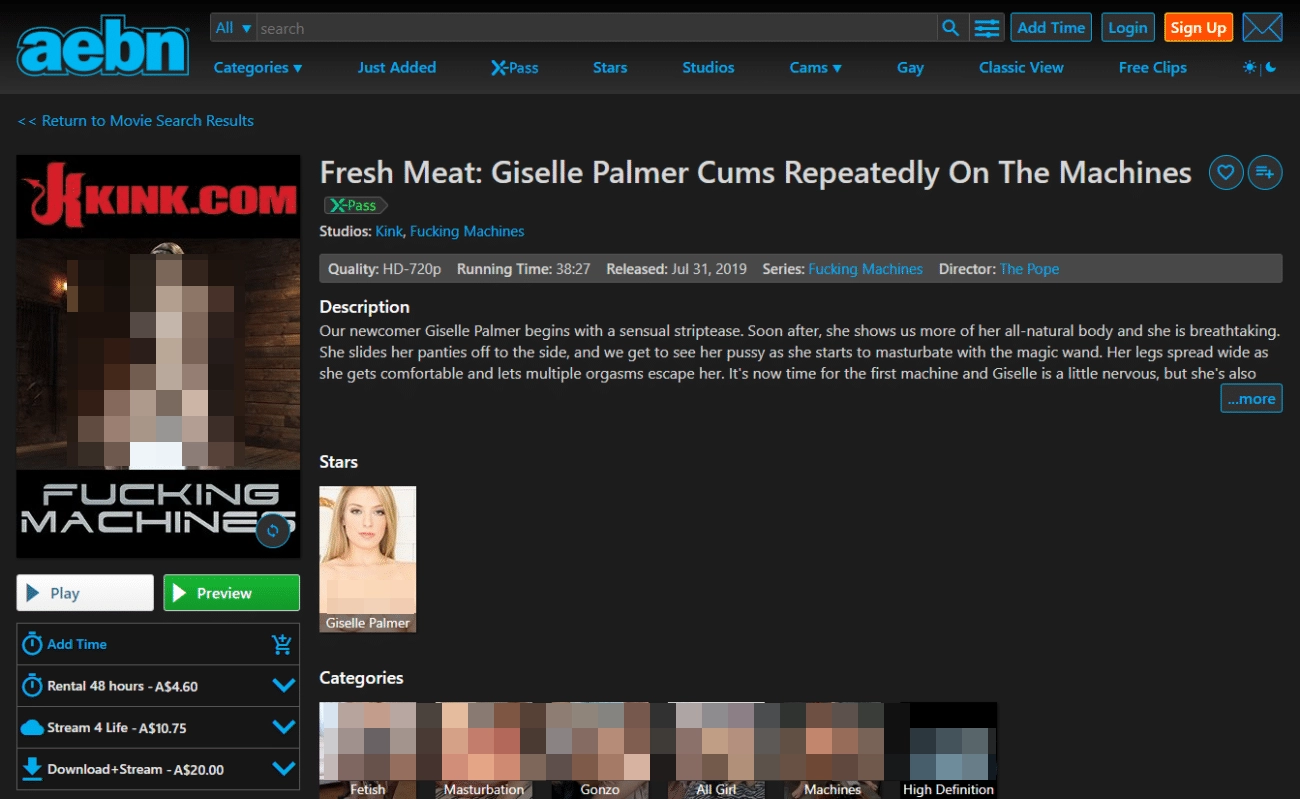 AEBN Fresh Meat via Kink