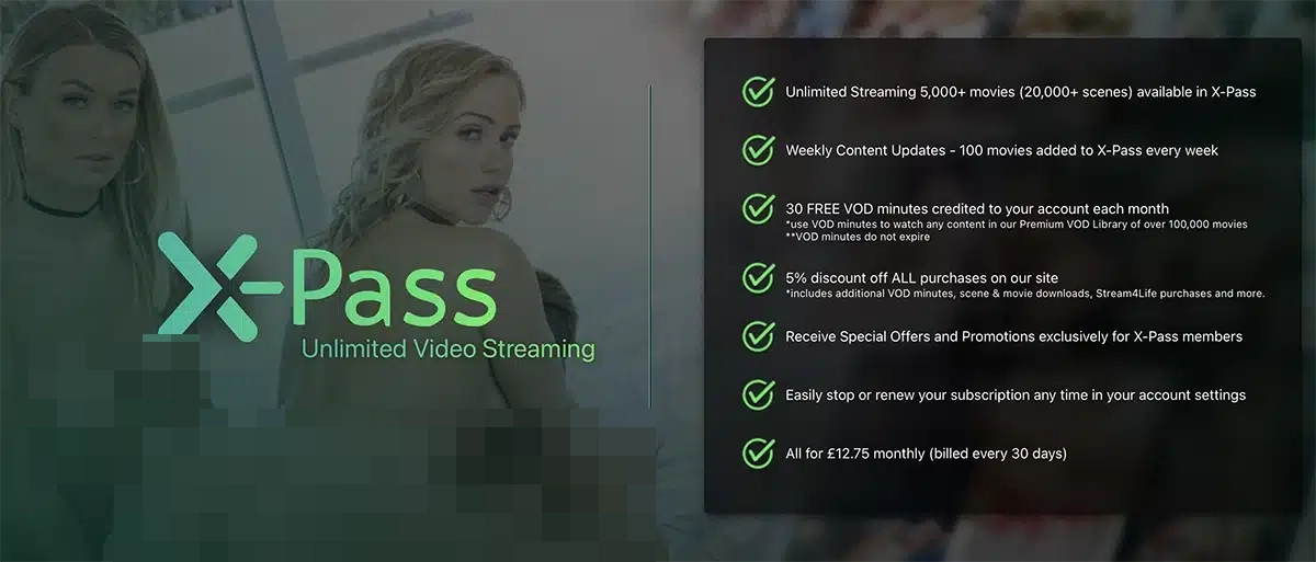 Xpass benefits