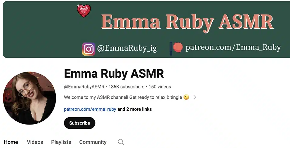 Emma Ruby ASMR
