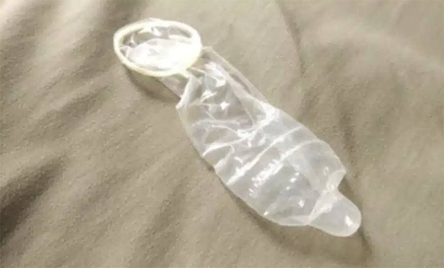 Used condom