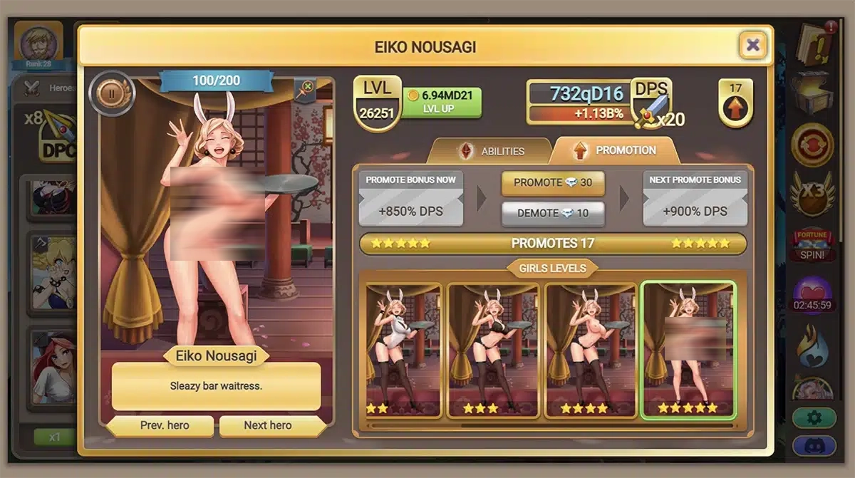 Fap Titans MMO
