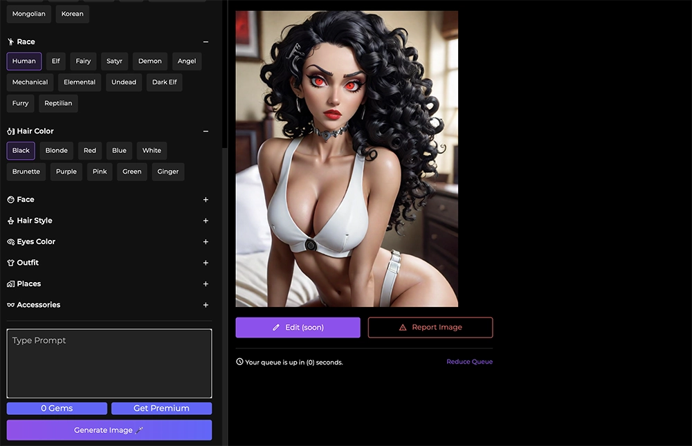 AI Hentai Generator tool