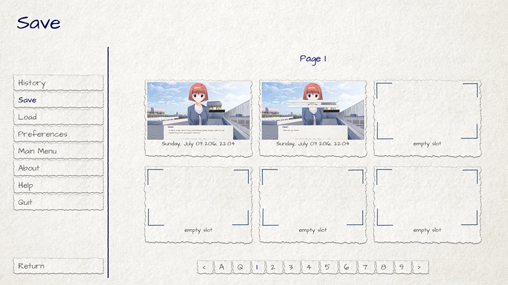 Ren'Py save slots