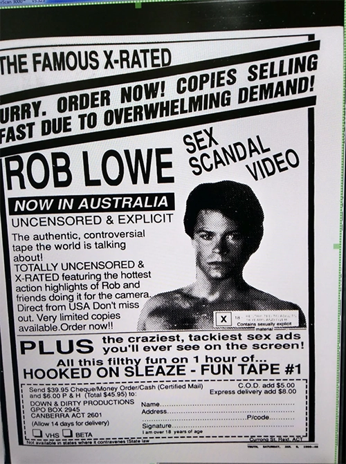 Rob Lowe Sex Tape